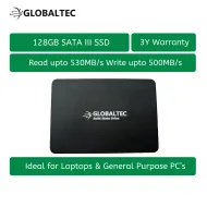 GLOBALTEC 128GB SATA III SSD 2.5 (3 YEARS WARRANTY) 
